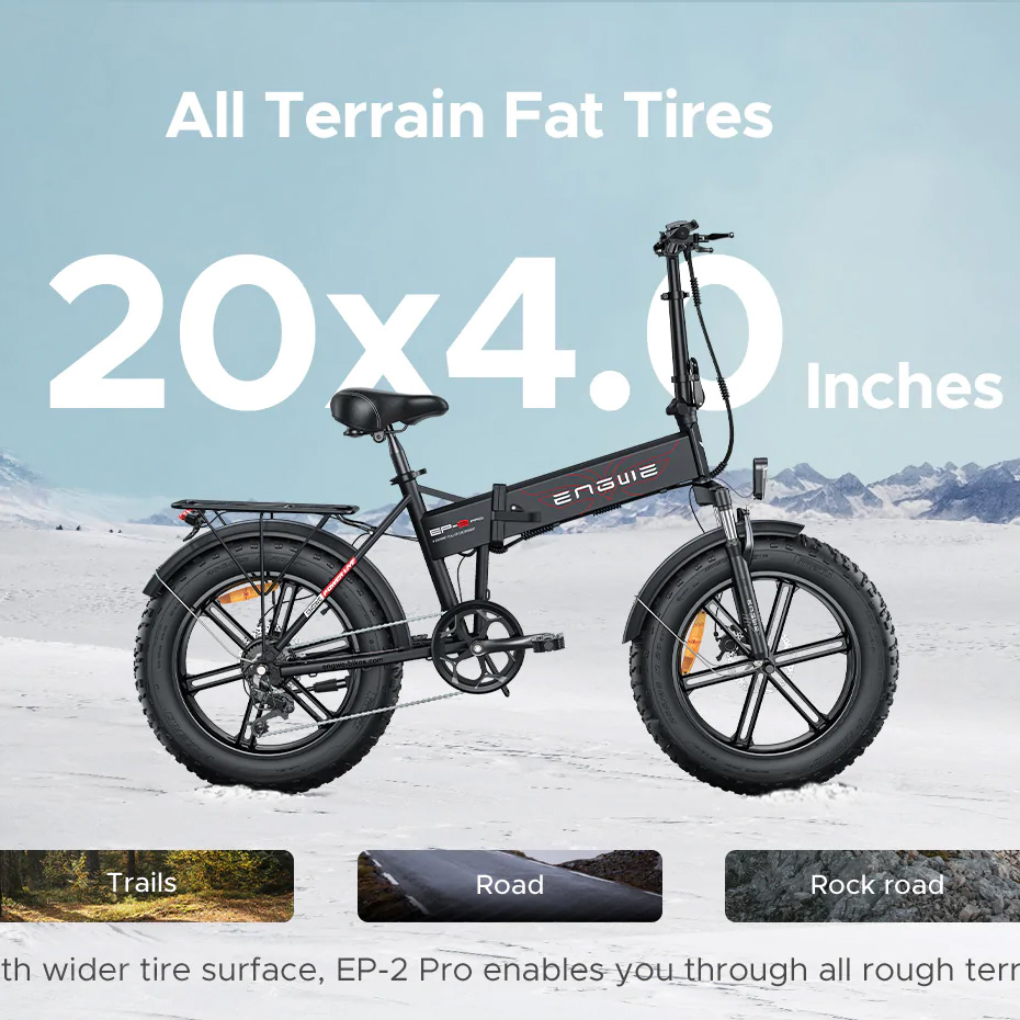 ENGWE EP 2 PRO Elektrofahrrad Mountainbike 20 Zoll E Bike 750W Fatbike