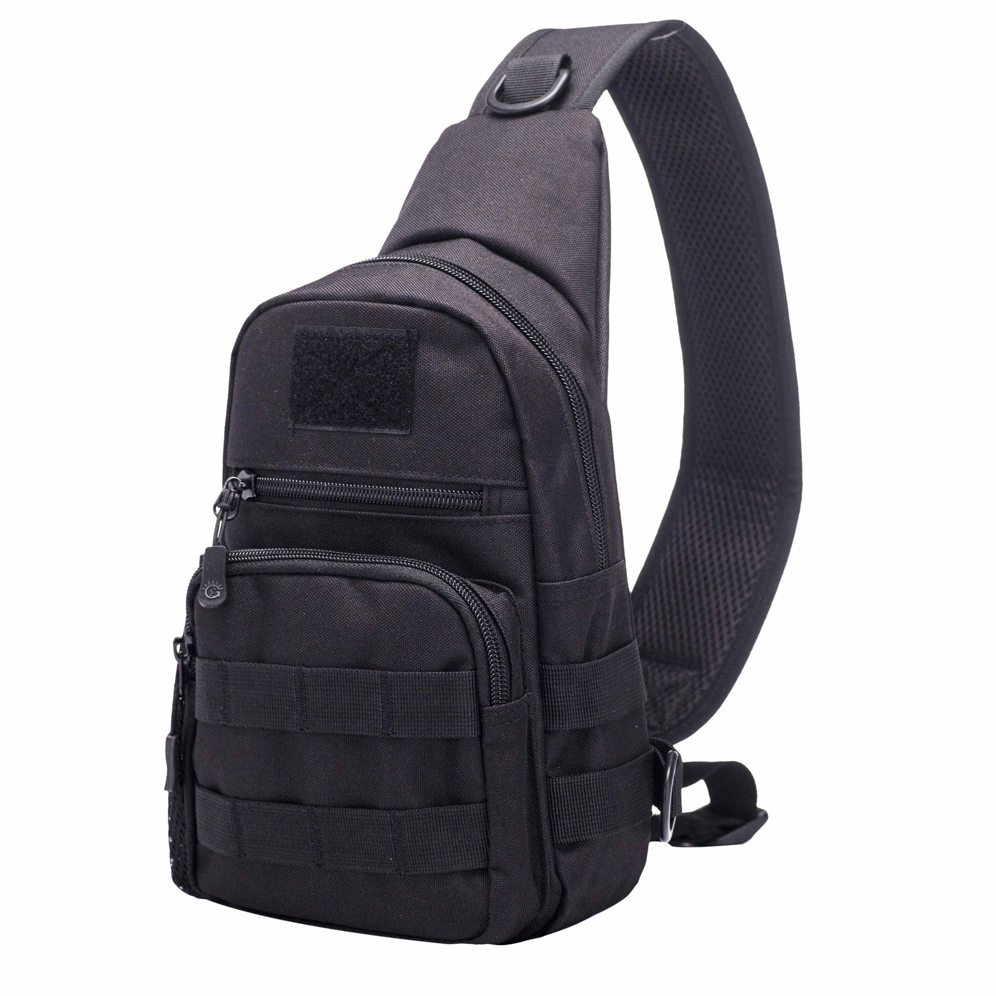 HUNTVP Herren Umhängetasche Brusttasche Männer Schultertasche Wasserabstoßend - Bild 16 von 18