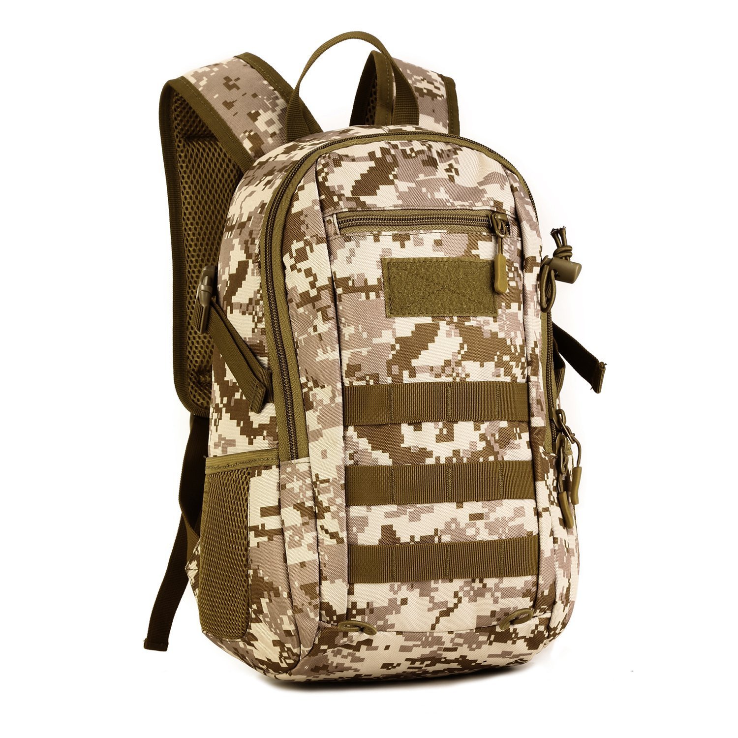 12L Military Tactical Backpack Molle Rucksack Small Men Women Outdoor Travel Bag - Picture 23 of 23