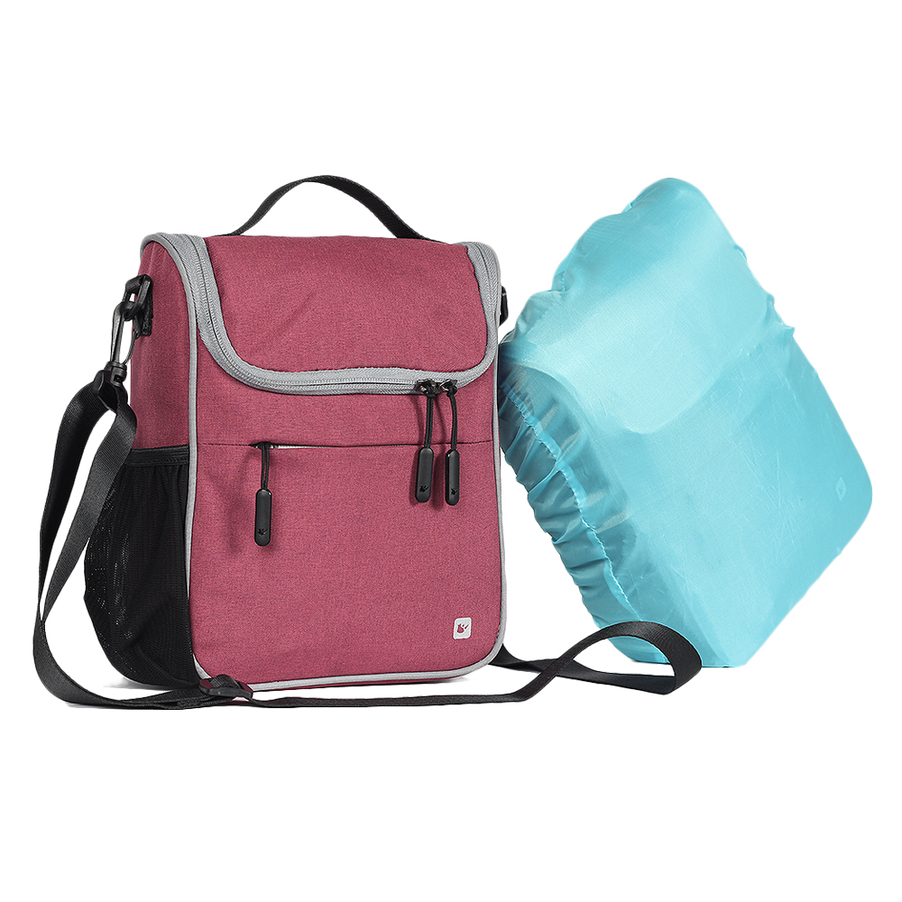 Cycling Handlebar Bag Waterproof Bike Front Bicycle Storage Basket Shoulder Bag - Picture 10 of 24