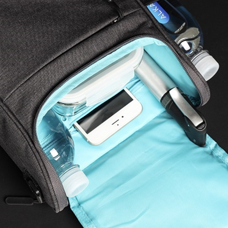 Cycling Handlebar Bag Waterproof Bike Front Bicycle Storage Basket Shoulder Bag - Picture 19 of 24