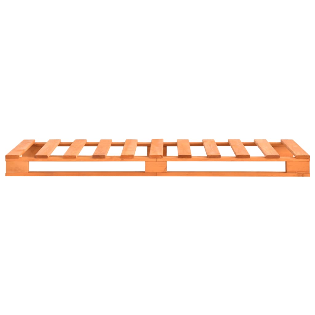 Einzelbett Kiefer-Massivholz Bettgestell Palettenbett Holzbett Bett 90x200 cm - Bild 5 von 56
