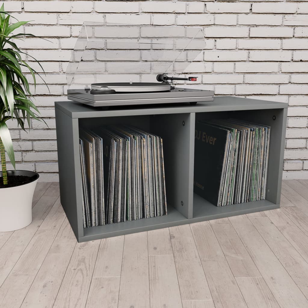 Aufbewahrungsbox Schallplatten Regal Schrank Aktenschrank Regalbox 71x34x36cm - Bild 75 von 96