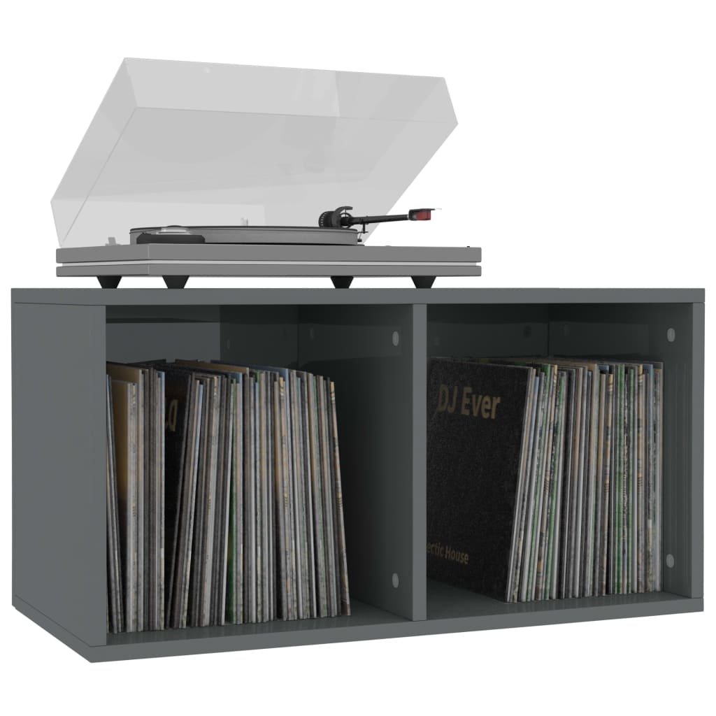 Aufbewahrungsbox Schallplatten Regal Schrank Aktenschrank Regalbox 71x34x36cm - Bild 47 von 96