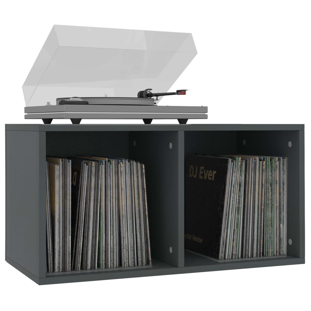 Aufbewahrungsbox Schallplatten Regal Schrank Aktenschrank Regalbox 71x34x36cm - Bild 77 von 96