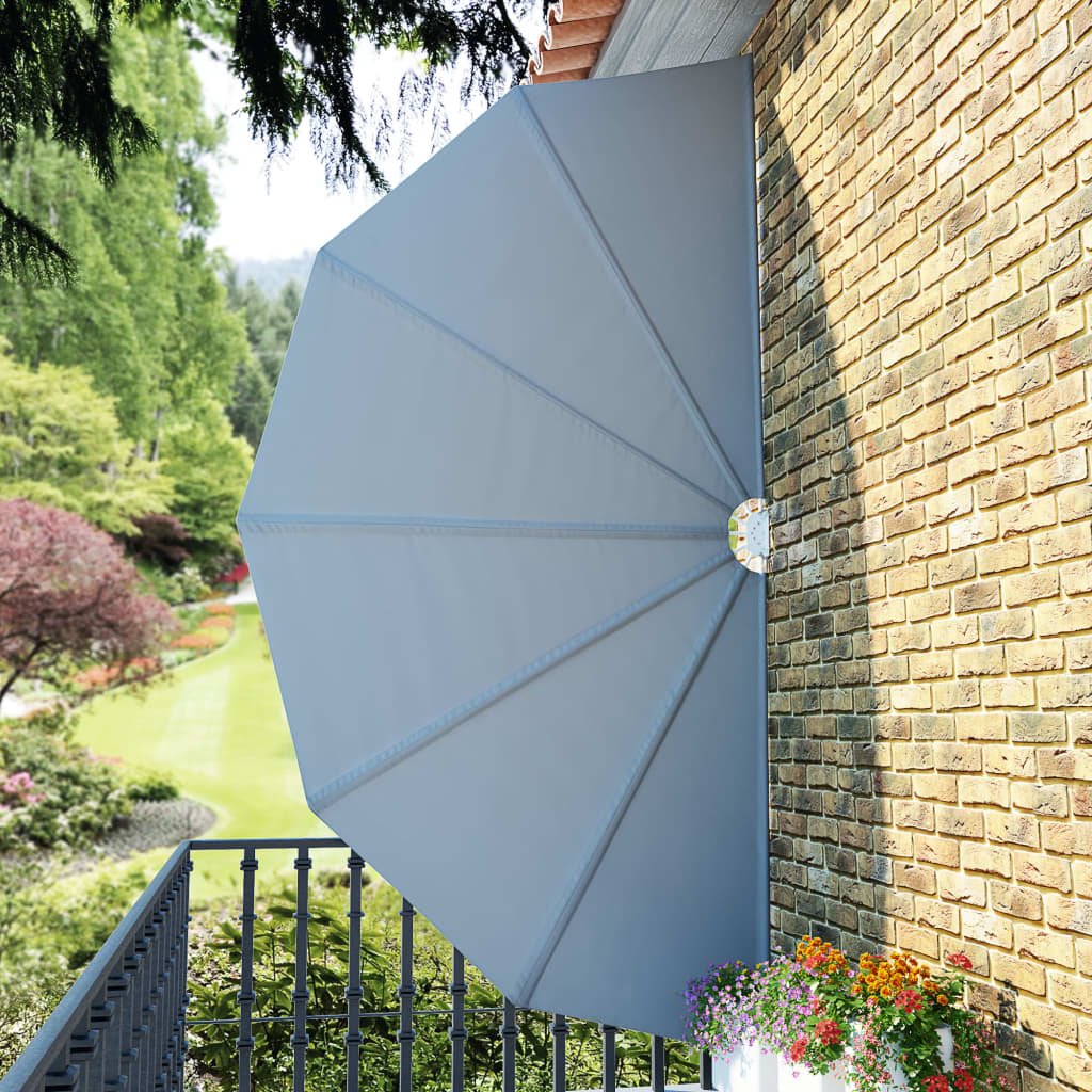 Balkonfächer Klappbar Balkon Sichtschutz Windschutz Seitenmarkise Sonnenschutz - Bild 37 von 88