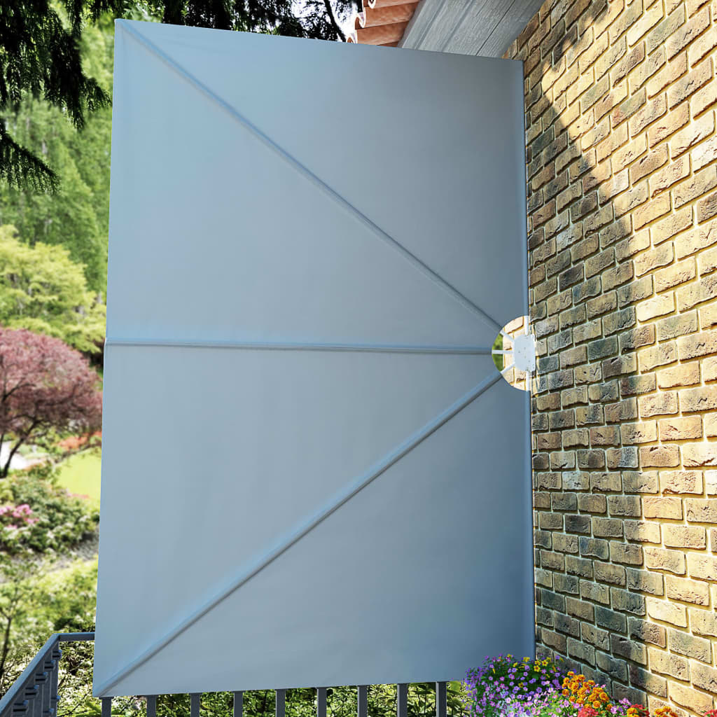 Balkonfächer Klappbar Balkon Sichtschutz Windschutz Seitenmarkise Sonnenschutz - Bild 5 von 88
