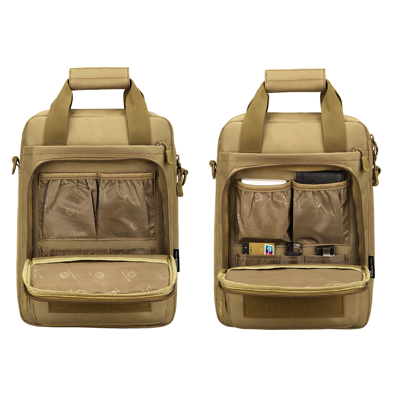 Herren-Schultertasche taktische Aktentasche strapazierfähig Molle Kuriertasche Handtasche - Bild 24 von 24