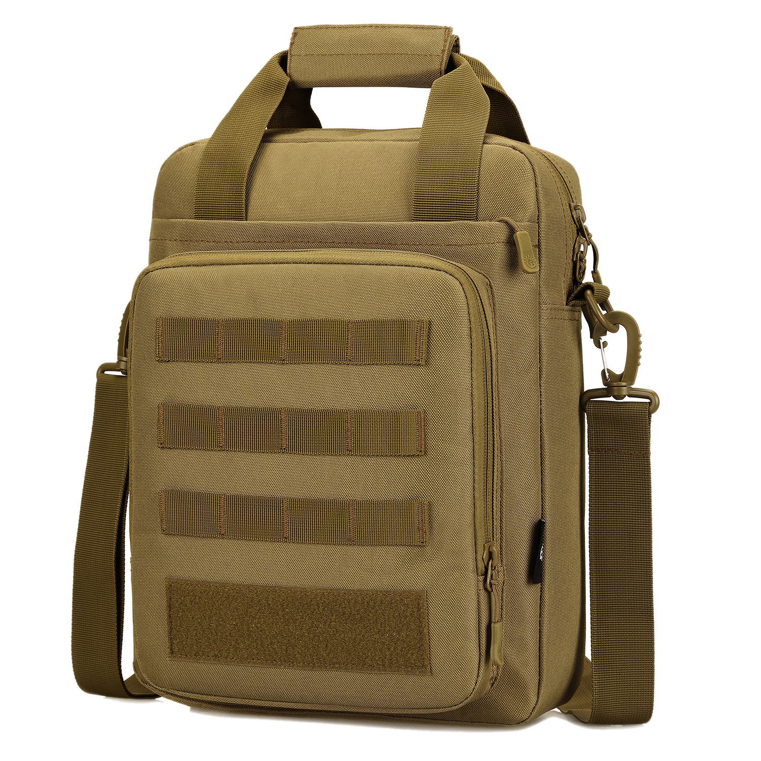 Herren-Schultertasche taktische Aktentasche strapazierfähig Molle Kuriertasche Handtasche - Bild 17 von 24