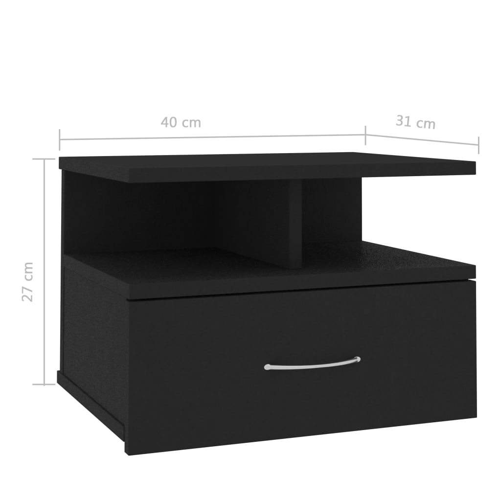 Wandregal mit 1/2 Schubladen Wandschublade Schweberegal Wandschrank Regal Decor - Bild 100 von 272
