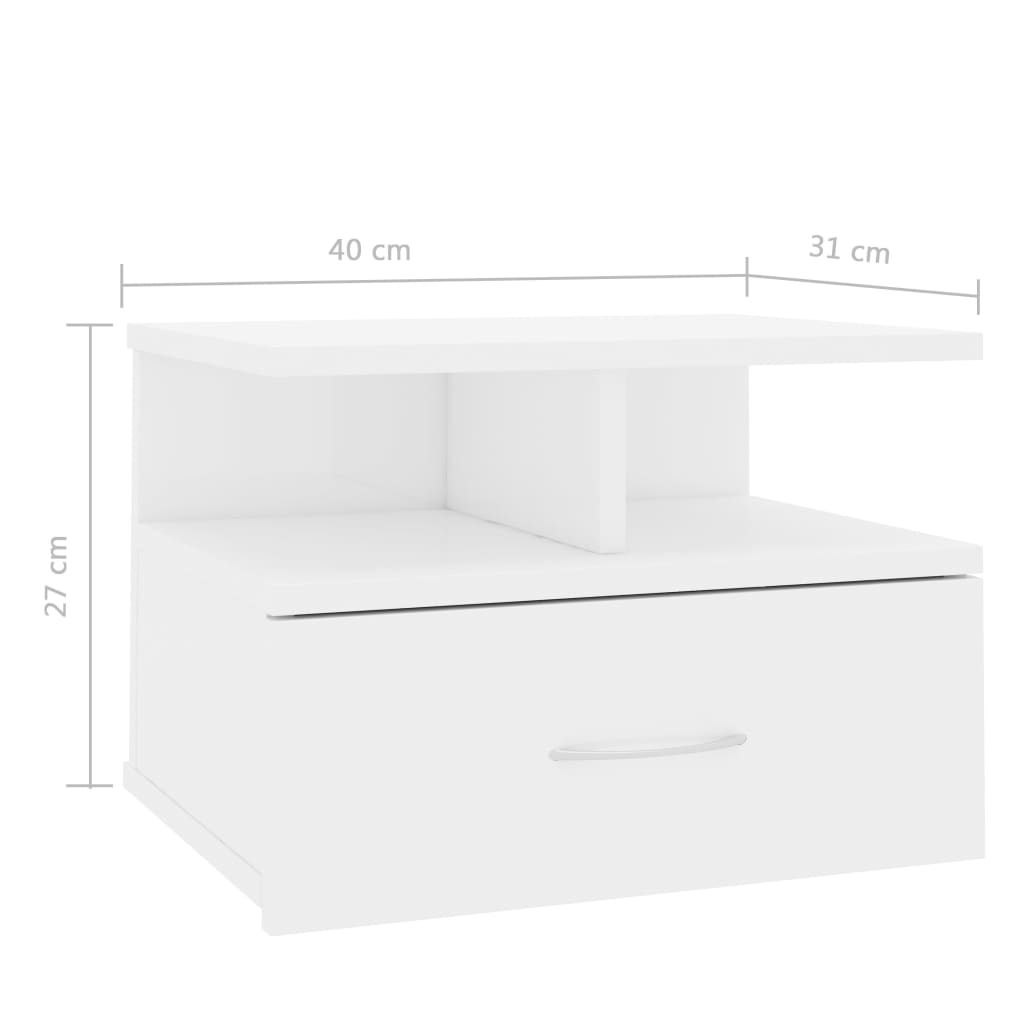 Wandregal mit 1/2 Schubladen Wandschublade Schweberegal Wandschrank Regal Decor - Bild 55 von 272