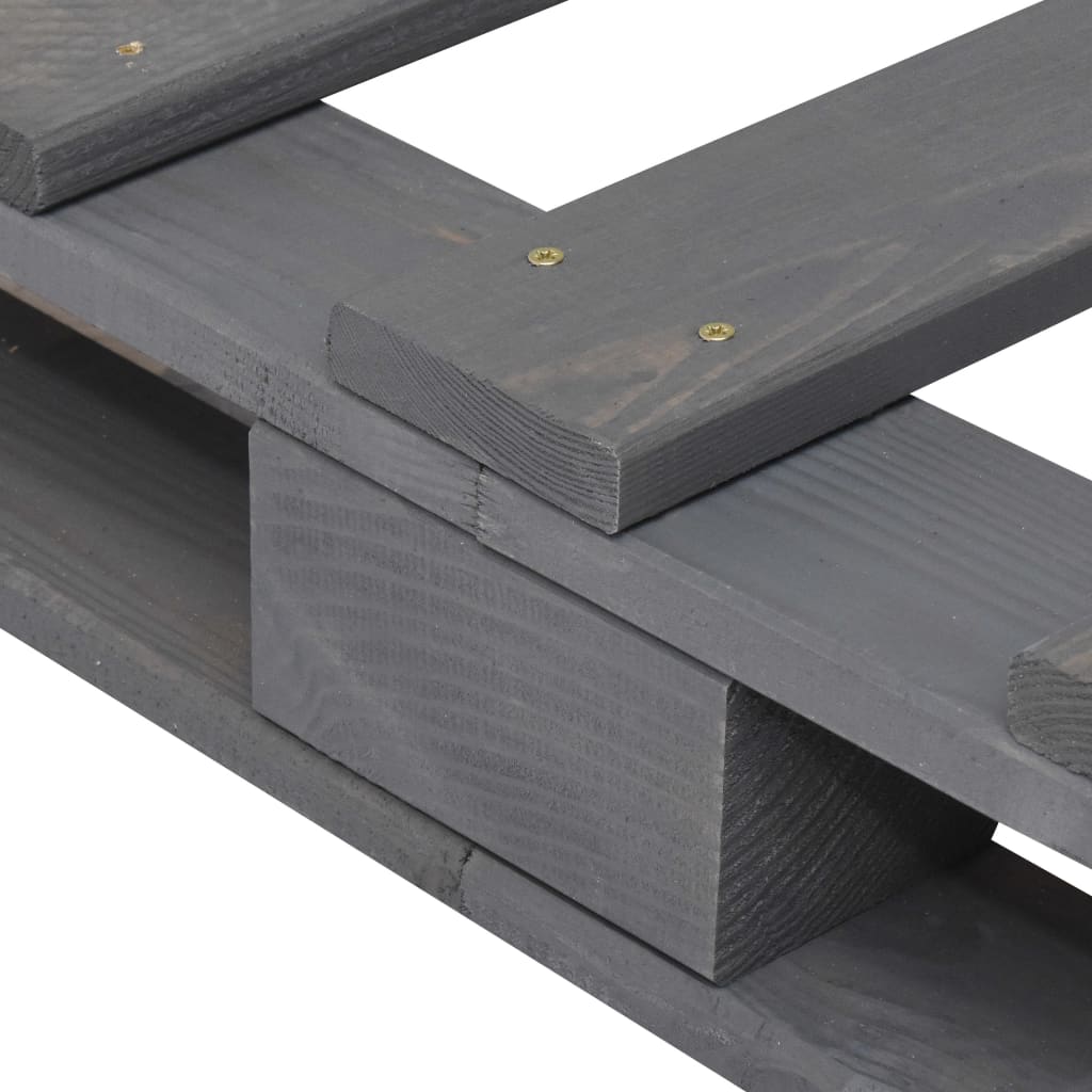 Einzelbett Kiefer-Massivholz Bettgestell Palettenbett Holzbett Bett 90x200 cm - Bild 27 von 56