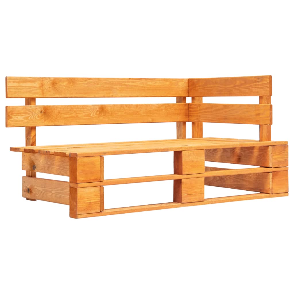 Outdoor-Eckbank Paletten Holz Garten Sofagarnitur Palettenmöbel Ecksofa Eckbank - Bild 18 von 19