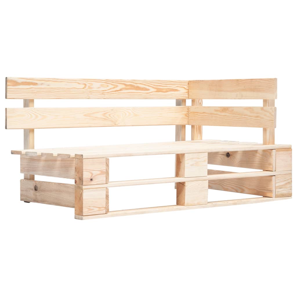 Outdoor-Eckbank Paletten Holz Garten Sofagarnitur Palettenmöbel Ecksofa Eckbank - Bild 19 von 19