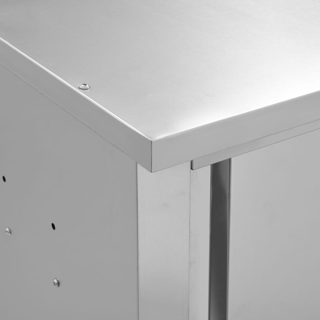 Wandhängeschrank Gastro mit Schiebetüren Edelstahl Hängeschrank Wandschrank - Bild 21 von 28