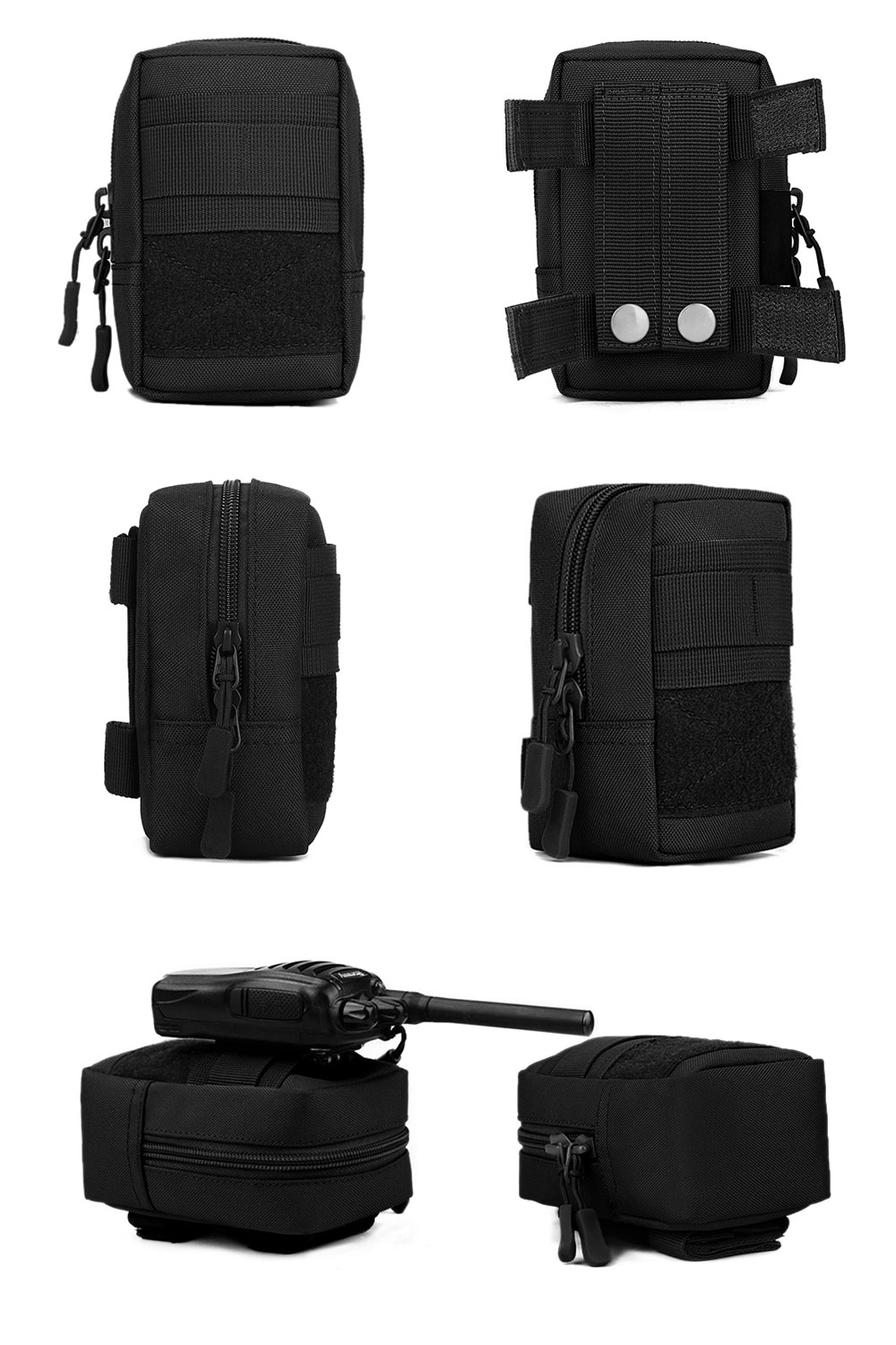 Military Tactical Molle Pouch Multi Purpose Utility Bag Outdoor EDC Waist Pack - Picture 94 of 95