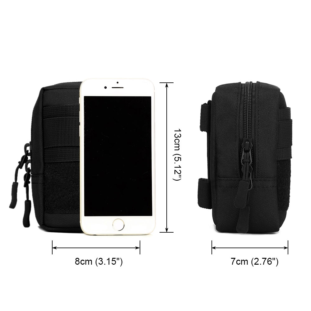 Military Tactical Molle Pouch Multi Purpose Utility Bag Outdoor EDC Waist Pack - Picture 92 of 95