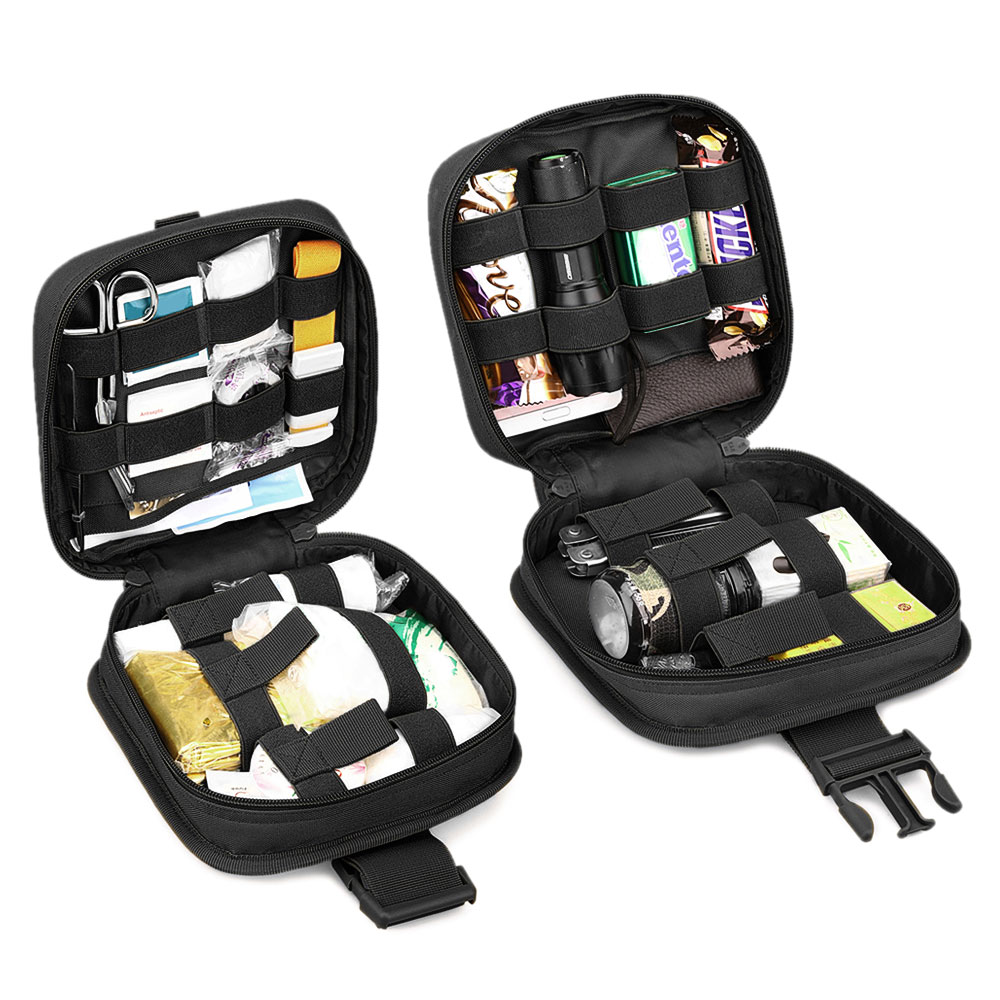 Military Tactical Molle Pouch Multi Purpose Utility Bag Outdoor EDC Waist Pack - Picture 46 of 95