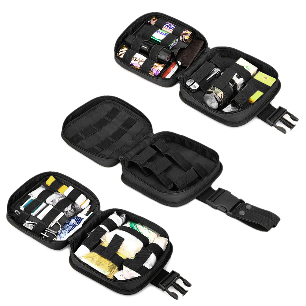 Military Tactical Molle Pouch Multi Purpose Utility Bag Outdoor EDC Waist Pack - Picture 47 of 95