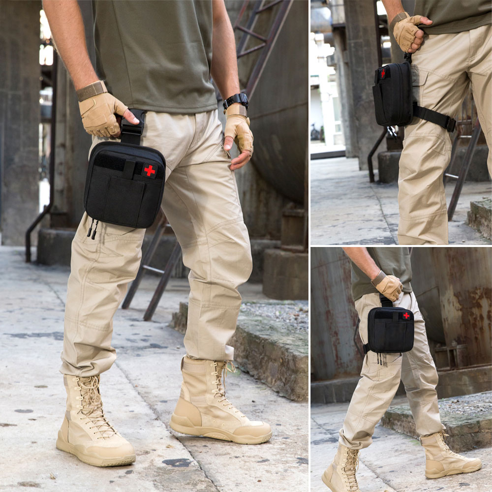 Military Tactical Molle Pouch Multi Purpose Utility Bag Outdoor EDC Waist Pack - Picture 42 of 95