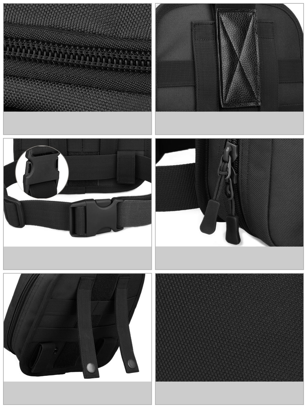 Military Tactical Molle Pouch Multi Purpose Utility Bag Outdoor EDC Waist Pack - Picture 45 of 95