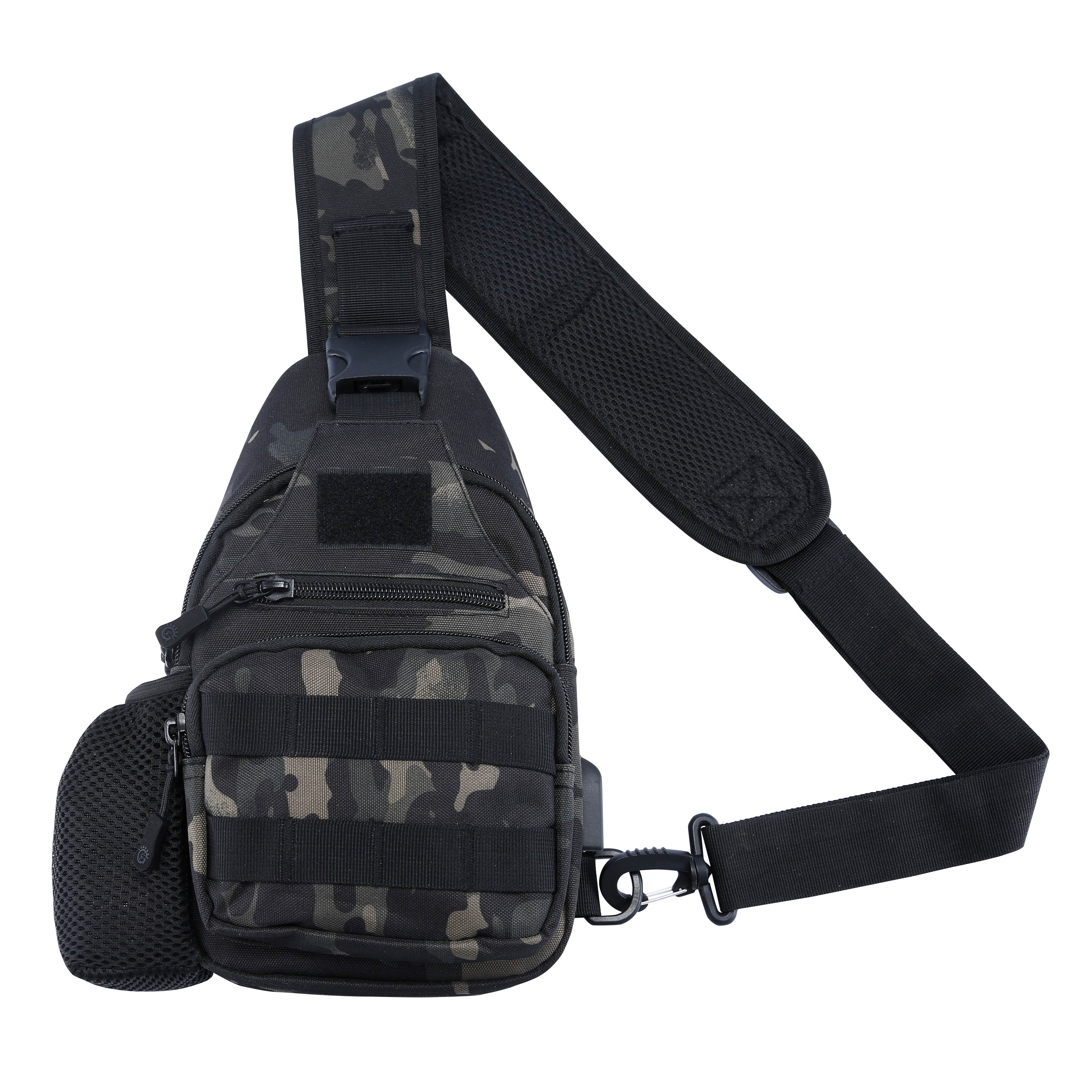 Taktisch Brusttasche MOLLE Schultertasche Chest Sling Crossbody Umhängetasche