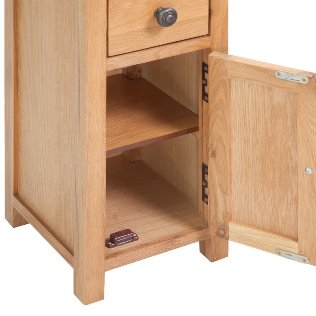 Wood Bedside Cabinet Console Table Nightstand Sideboard Tallboy Chest of Drawer - Picture 13 of 26