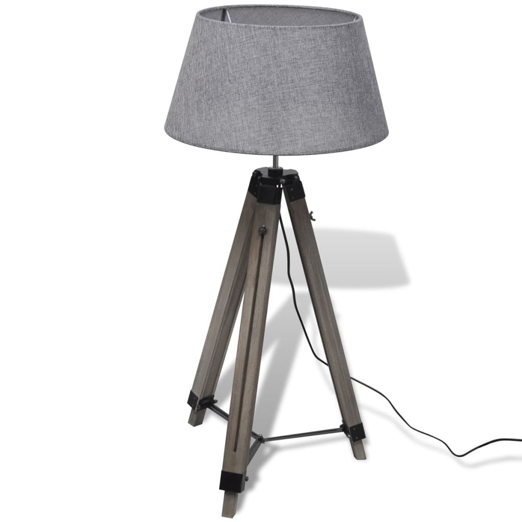 Stehlampe Stehleuchte Lampe Leuchte Standleuchte Wohnzimmerlampe mit Stoffschirm - Bild 12 von 16