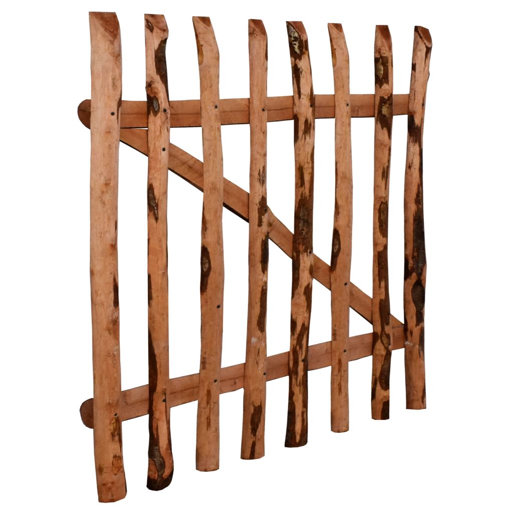 Gartentor Haselnuss Staketenzaun Holz Garten Zaun Tor Pforte Tür 60-150cm - Bild 40 von 61