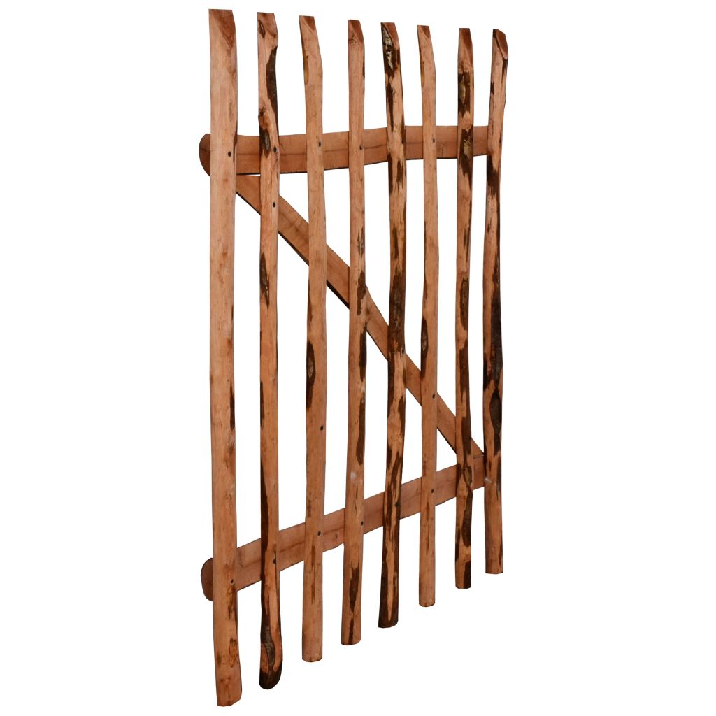 Gartentor Haselnuss Staketenzaun Holz Garten Zaun Tor Pforte Tür 60-150cm - Bild 58 von 61
