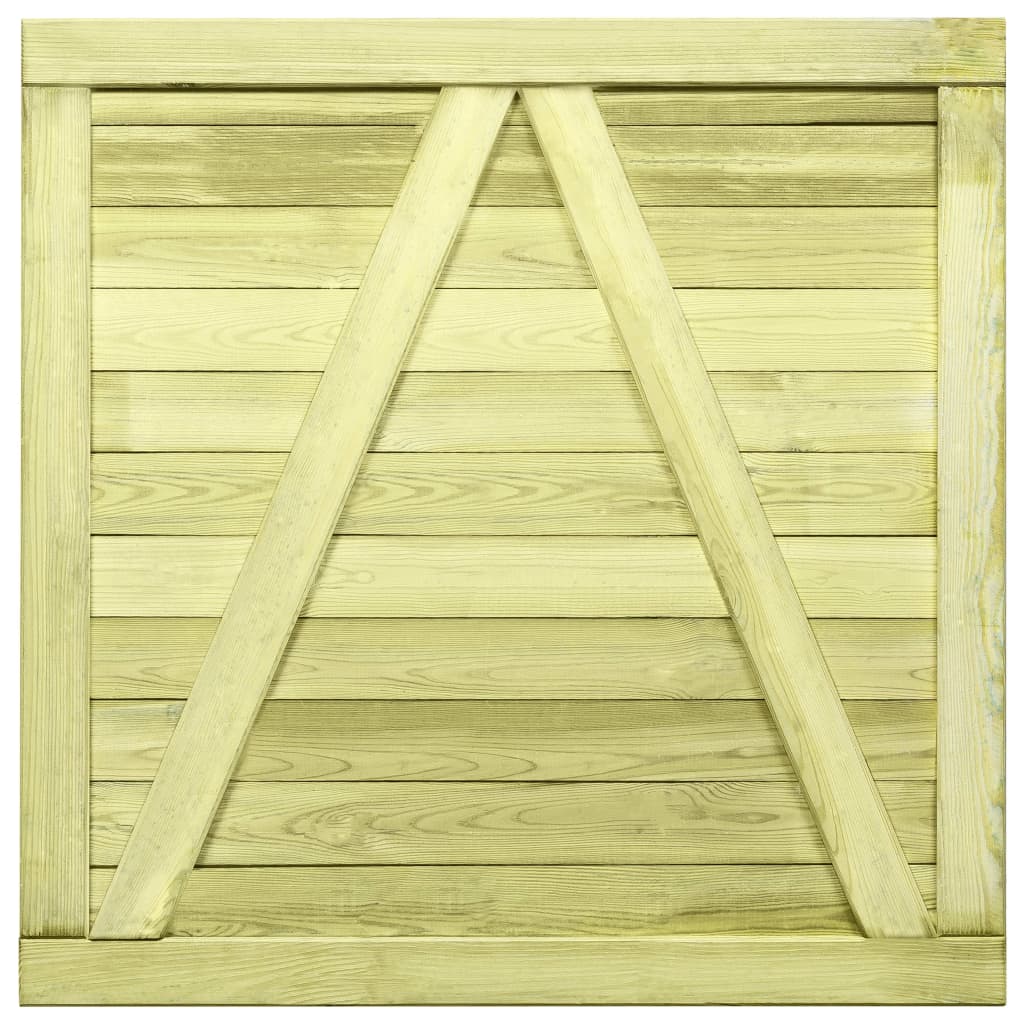 Gartentor Holz Zauntor Zauntür Hoftor Hoftür Gartentür Tür Tor Pforte Pfosten - Bild 20 von 50