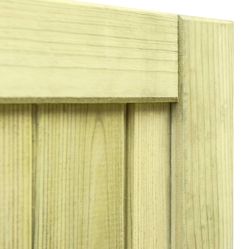 Gartentor Holz Zauntor Zauntür Hoftor Hoftür Gartentür Tür Tor Pforte Pfosten - Bild 21 von 50