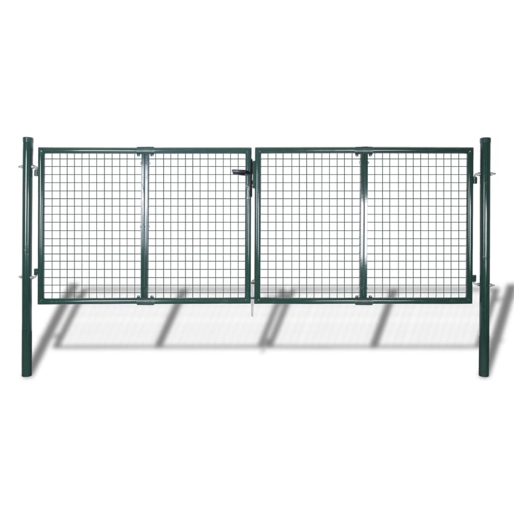 Doppeltor Zauntor Gartentor Gartenpforte Doppelflügeltor Tür Hoftor Industrietor - Bild 13 von 20