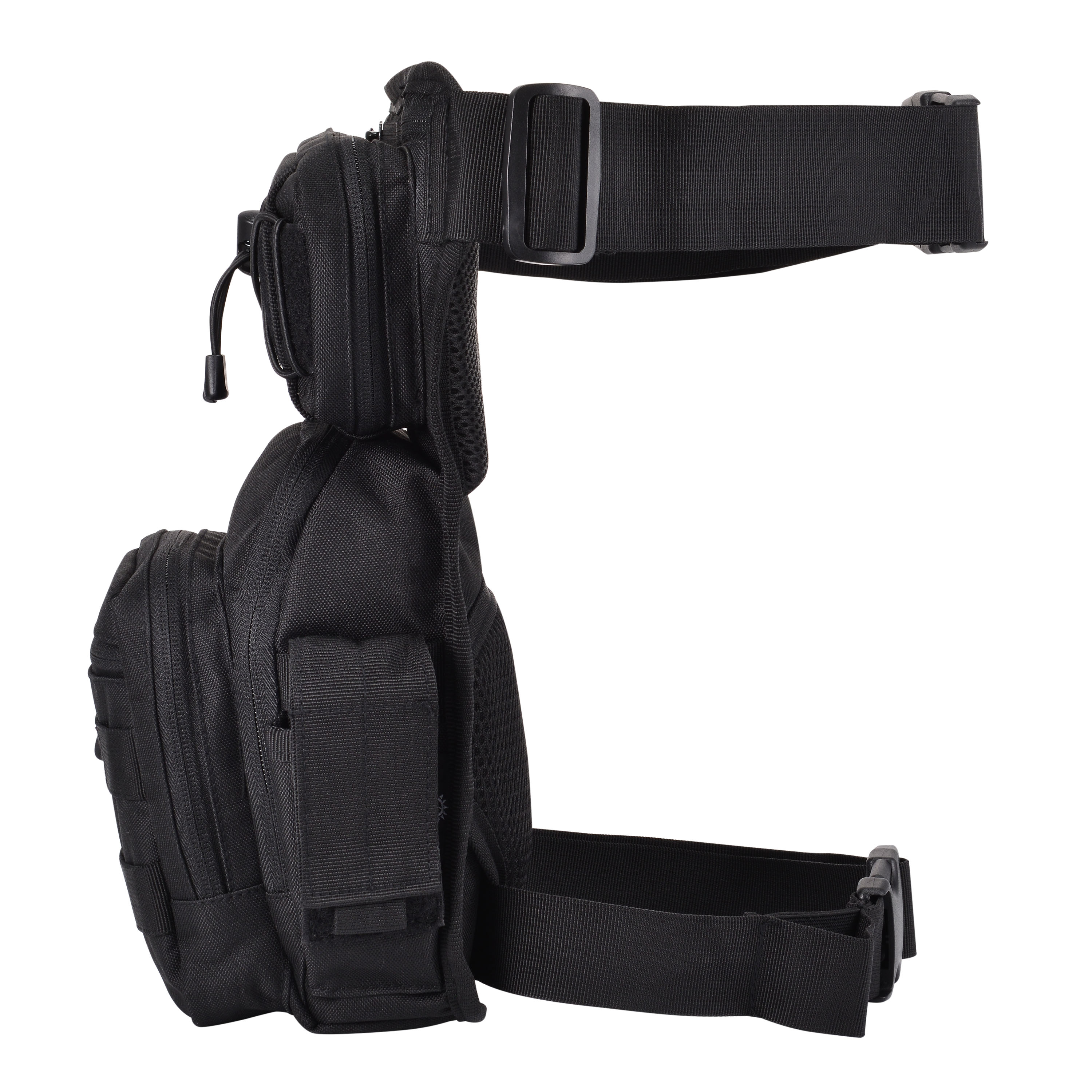 Military Tactical Drop Leg Bag Molle Men Motorcycle Outdoor Thigh Waist Belt Bag - Picture 18 of 21
