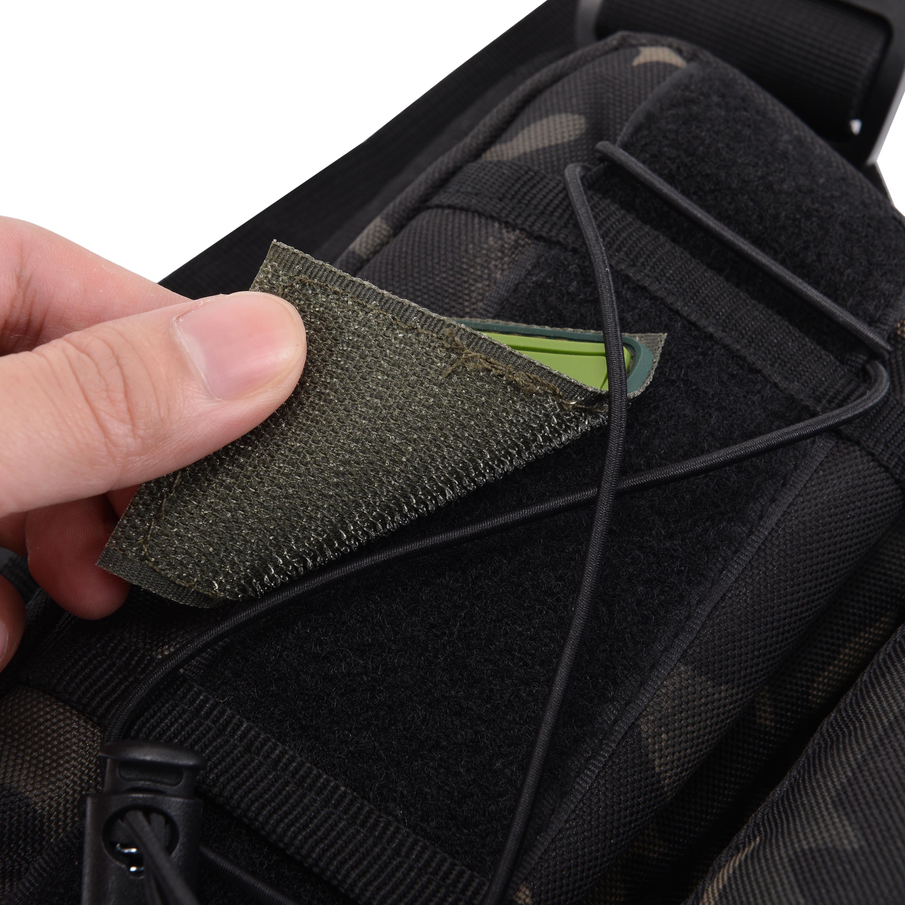 Huntvp Tactical Molle Drop Leg Bag Waist Bags Outdoor For Cycling Camping Hiking - Picture 7 of 19