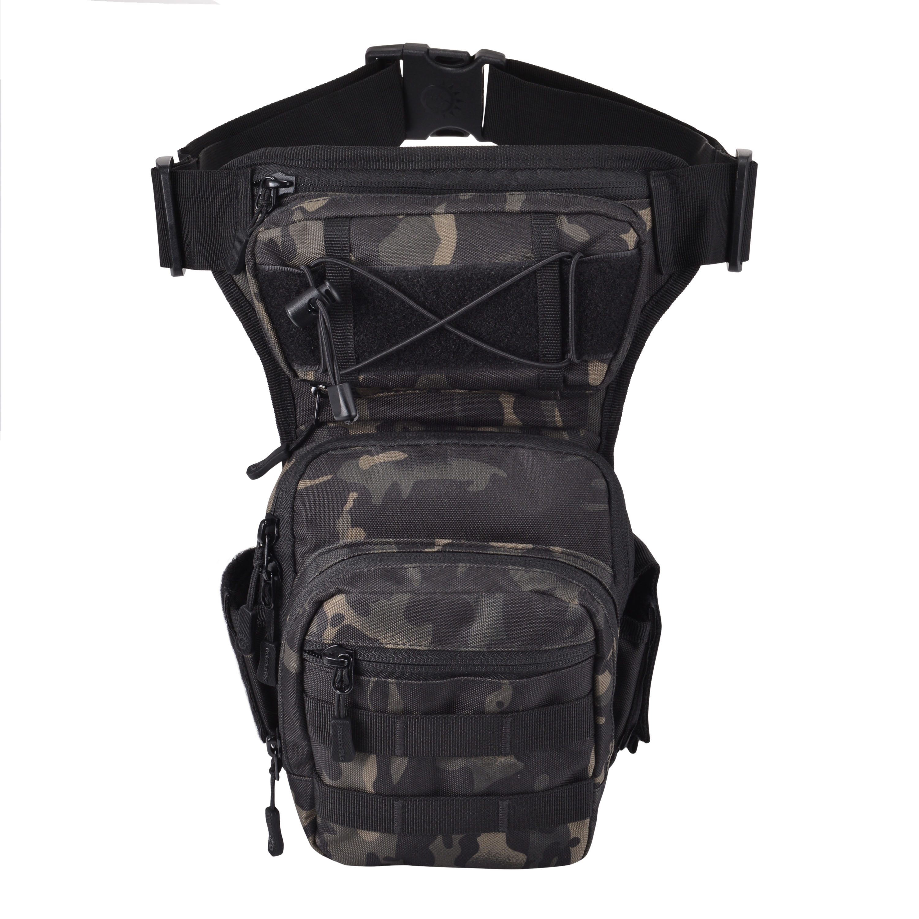 Huntvp Tactical Molle Drop Leg Bag Waist Bags Outdoor For Cycling Camping Hiking - Picture 5 of 19