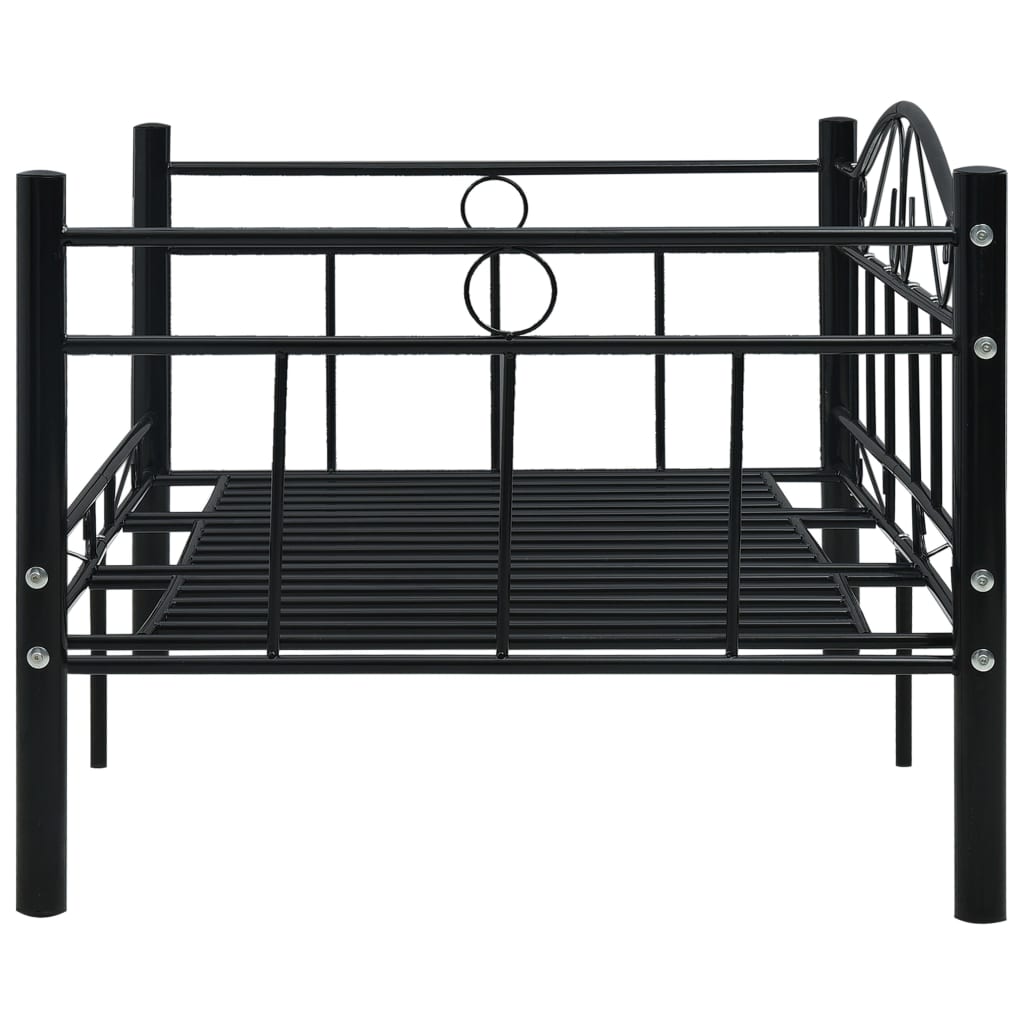 Metall Bettgestell Tagesbett Einzelbett Schlafsofa Bettrahmen Metallrahmen Neu - Bild 5 von 17