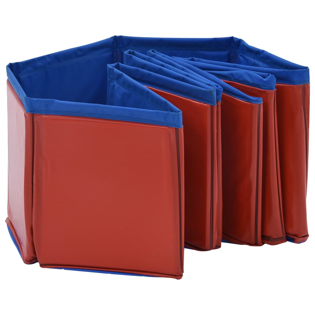Hundepool Faltbar PVC Hunde Swimmingpool Schwimmbecken Planschbecken Ø80-300 cm - Bild 6 von 17