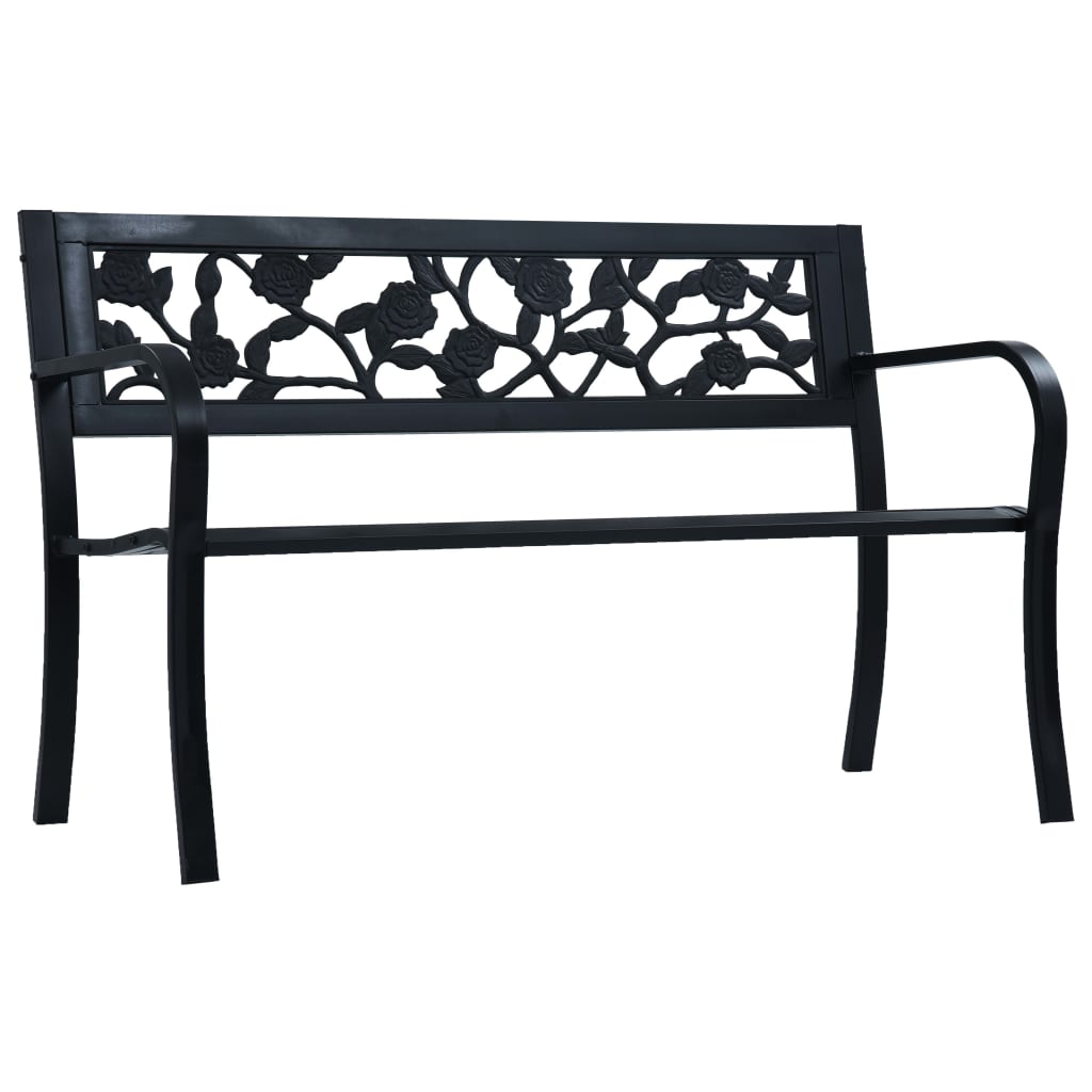 Gartenbank 2-3-Sitzer Sitzbank Parkbank Metall Bank Balkon Terrassenbank - Bild 57 von 84