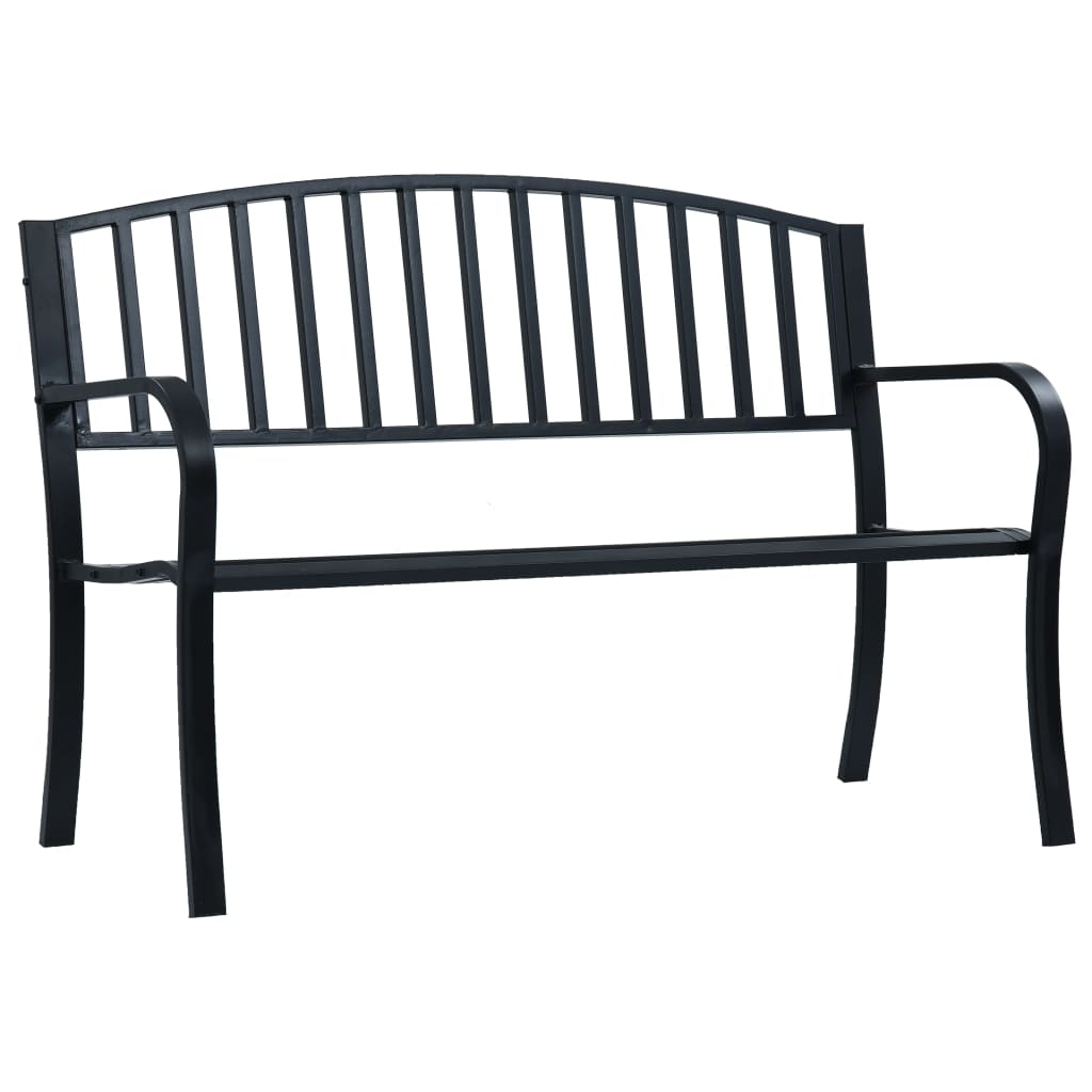 Gartenbank 2-3-Sitzer Sitzbank Parkbank Metall Bank Balkon Terrassenbank - Bild 16 von 84