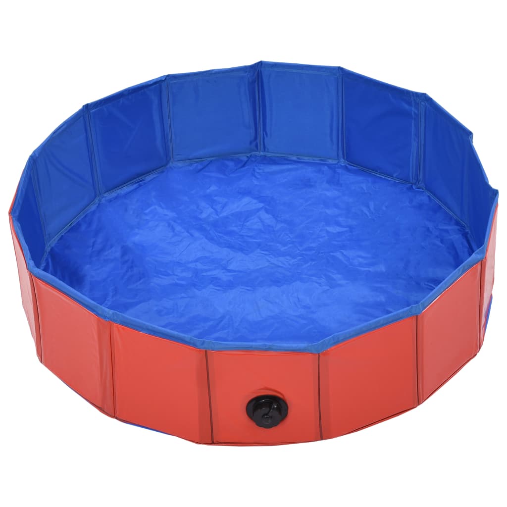 Hundepool Faltbar PVC Hunde Swimmingpool Schwimmbecken Planschbecken Ø80-300 cm - Bild 4 von 17
