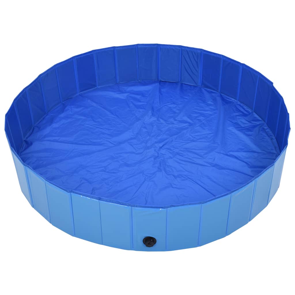 Hundepool Faltbar PVC Hunde Swimmingpool Schwimmbecken Planschbecken Ø80-300 cm - Bild 12 von 17