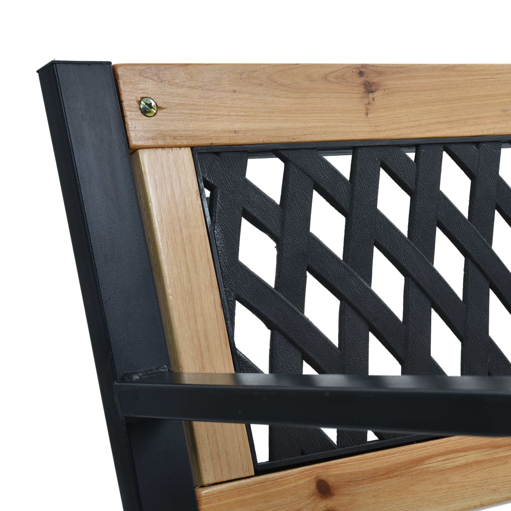 Gartenbank 2-3-Sitzer Sitzbank Parkbank Metall Bank Balkon Terrassenbank - Bild 74 von 84