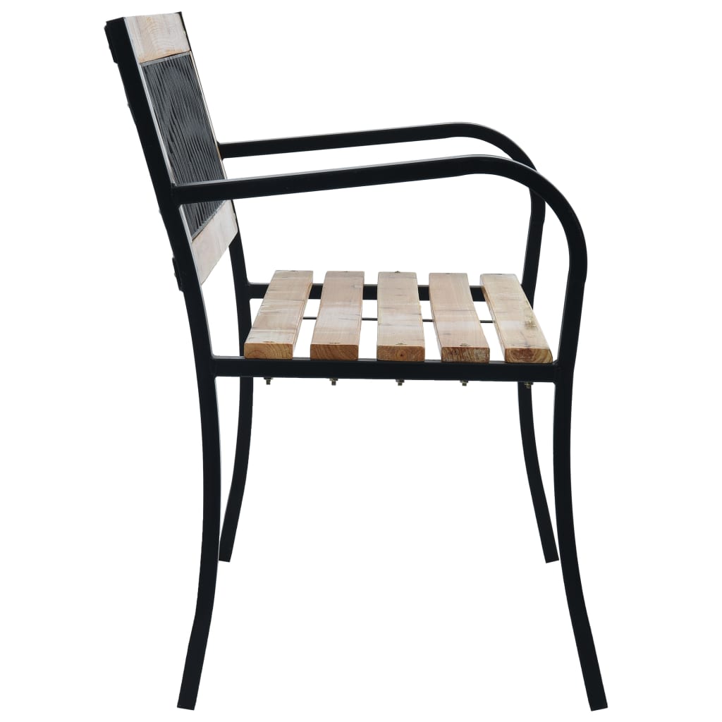 Gartenbank 2-3-Sitzer Sitzbank Parkbank Metall Bank Balkon Terrassenbank - Bild 72 von 84