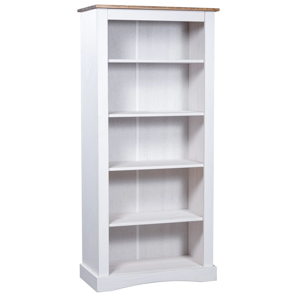Rustic Mexican Pine Wood Corona Waxed Furniture Home White Body and Brown Top - Picture 71 of 87
