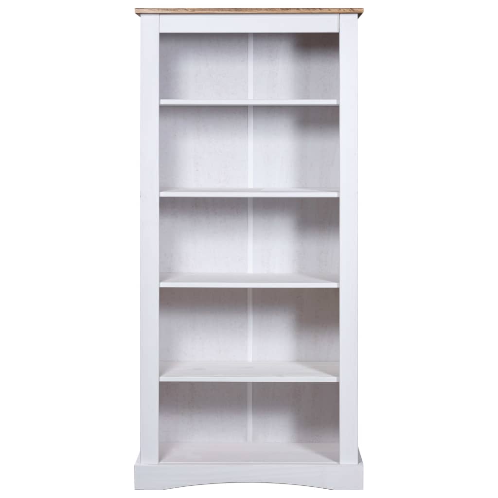 Rustic Mexican Pine Wood Corona Waxed Furniture Home White Body and Brown Top - Picture 72 of 87