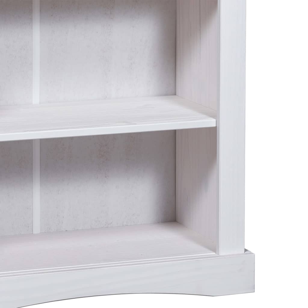 Rustic Mexican Pine Wood Corona Waxed Furniture Home White Body and Brown Top - Picture 73 of 87