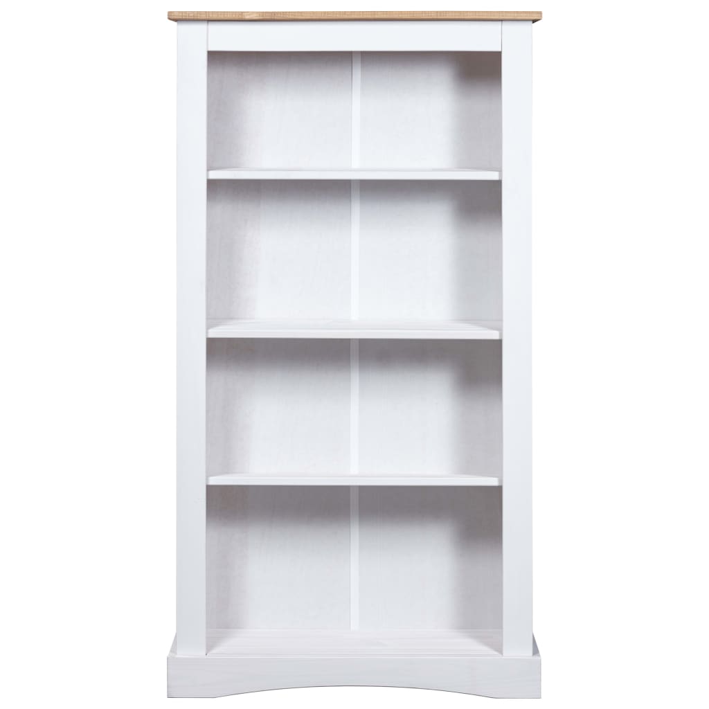 Rustic Mexican Pine Wood Corona Waxed Furniture Home White Body and Brown Top - Picture 66 of 87