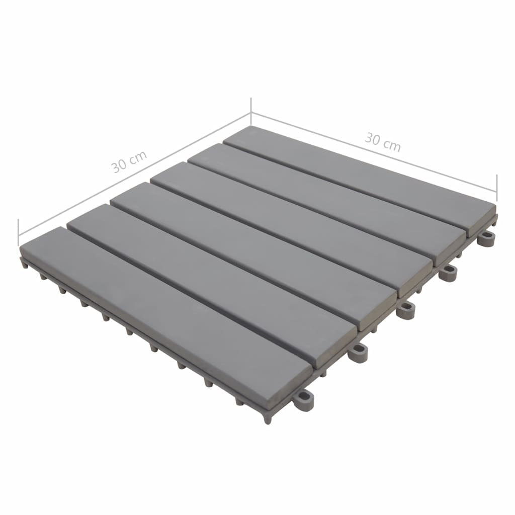 10-30er Terrassenfliesen Klicksystem Fliese Klickfliese Holzfliese Bodenplatten - Bild 26 von 51