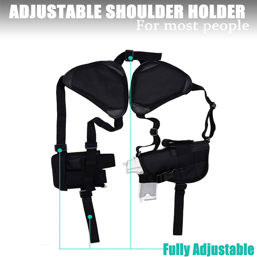 Universal Tactical Underarm Shoulder Gun Holster Pistol Handgun Concealed Carry - Picture 41 of 44